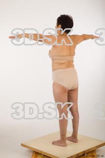 Whole body nude modeling t pose of Gwendolyn 0004